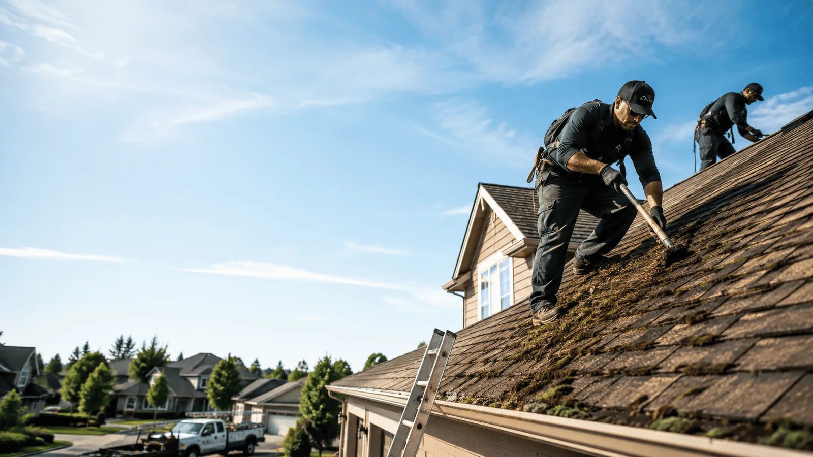 Roof Moss Removal in Grayling, MI near me